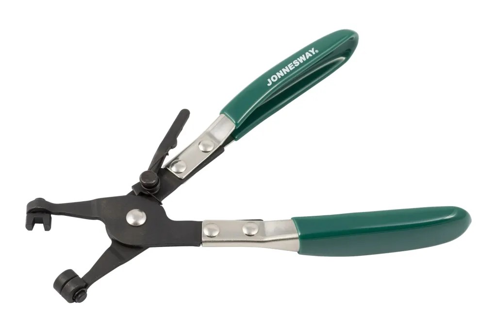 Szczypce do opasek zaciskowych wodnych typ V do układu chłodzenia Jonnesway