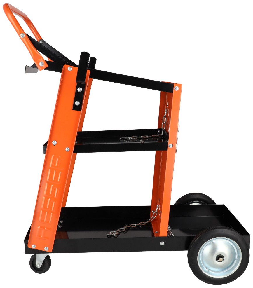 Wózek spawalniczy 60 kg do spawarki i butli gazowej Resser