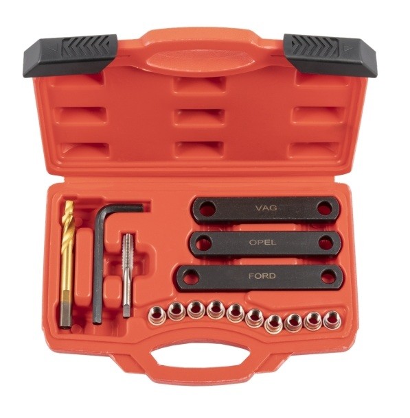 Zestaw naprawczy gwintu zacisku hamulcowego M9x1.25 Quatros