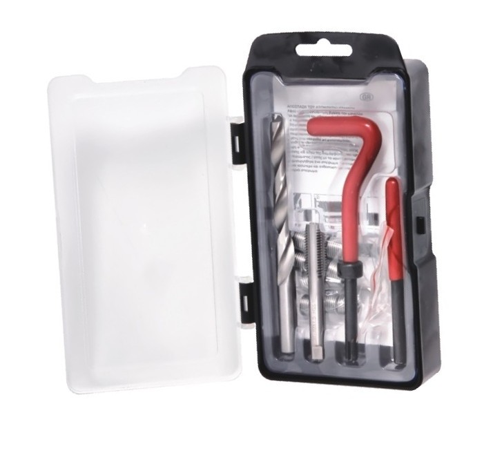 Zestaw do naprawy gwintów M9x1.25 zestaw naprawczy helicoil 24 el. Quatros