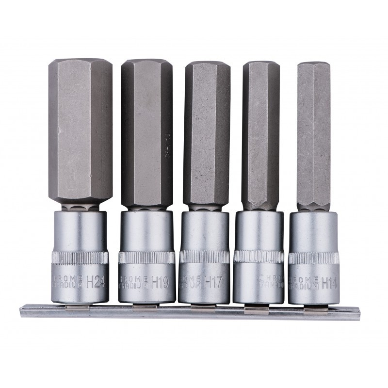 Nasadki klucze trzpieniowe HEX Imbus 5szt 14-24mm Magnus | Cr-V 1/2 "