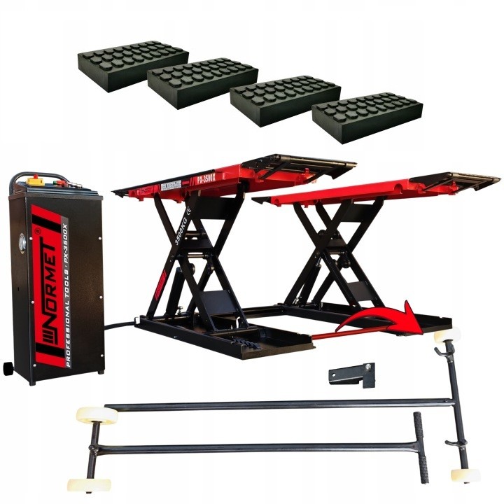 Podnośnik nożycowy mobilny 3.5T PX-3500X 230V Normet