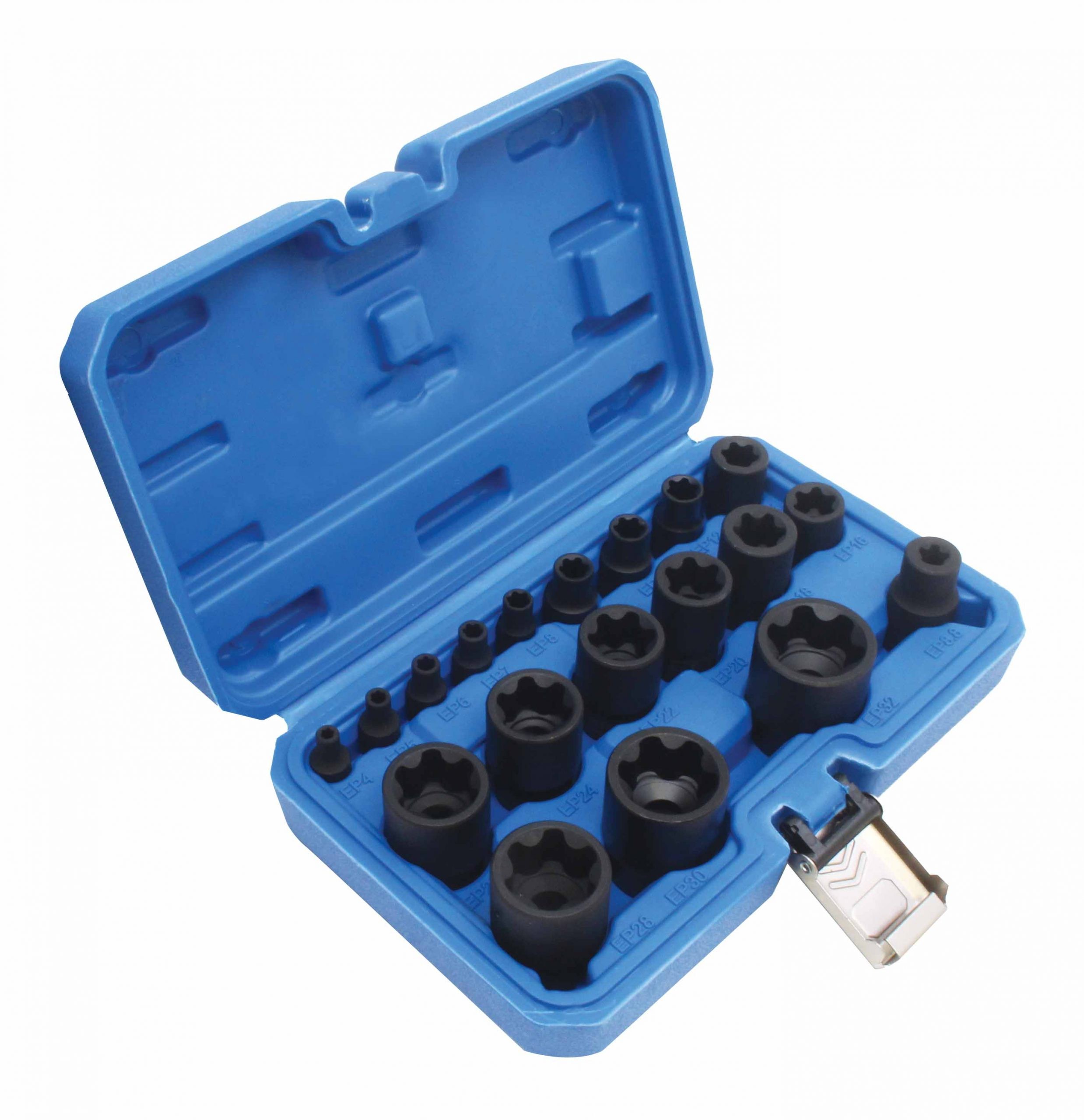 Nasadki Udarowe klucze E TORX PLUS 19 cz. 1/4 3/8 1/2 Cr-Mo Tesla Satra