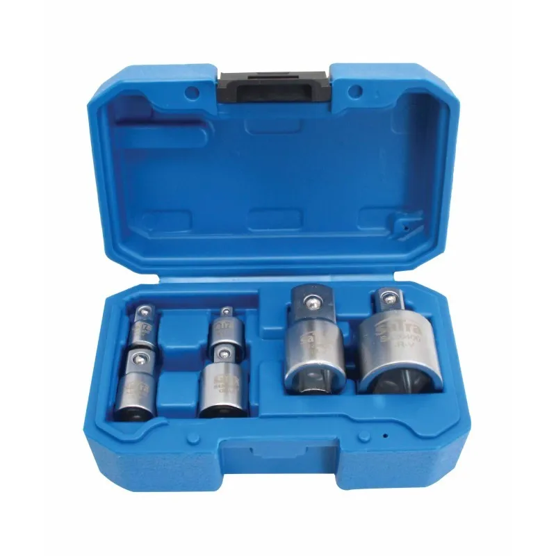 Redukcje przejściówki do kluczy nasadek 1/4 " 3/8 " 1/2 " 3/4 " Cr-V 6 el. SATRA