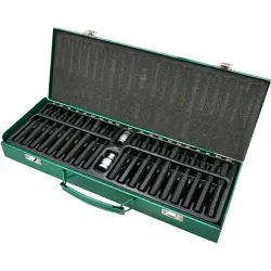 Allen spanners HEX Torx Spline bits in case 40 EL HONITON