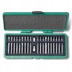 Klucze Imbus HEX Torx Spline Bity w walizce 40 EL HONITON