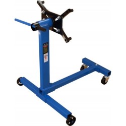 Stojak do montażu silnika 450 KG Mocny Obracany Niebieski
