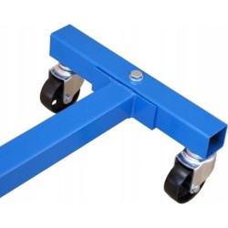 Stojak do montażu silnika 450 KG Mocny Obracany Niebieski