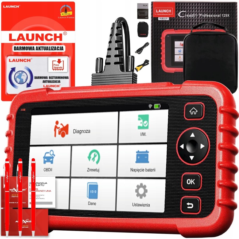 Tester skaner diagnostyczny LAUNCH Wszystkie marki PL