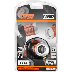 Headlamp headlamp LED 3W Batteries