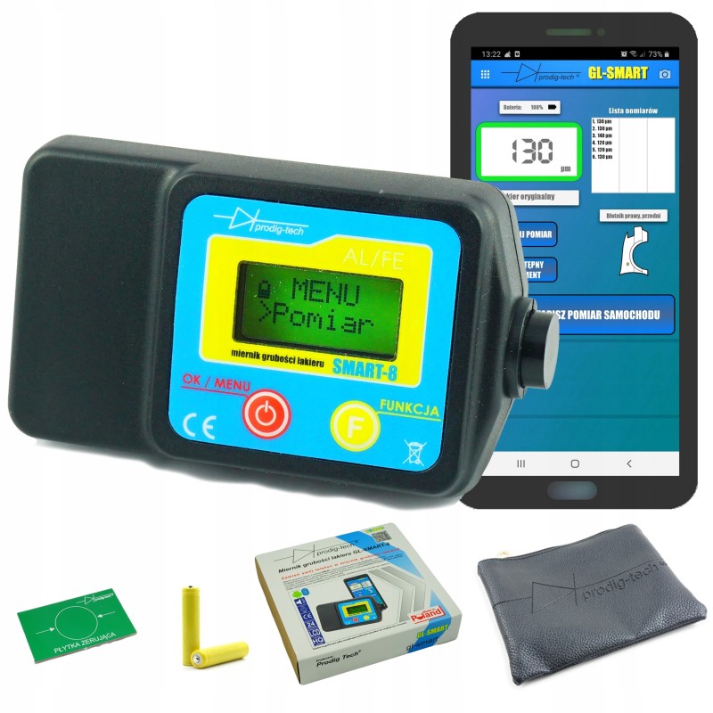 Miernik Grubości lakieru tester APLIKACJA IOS Android