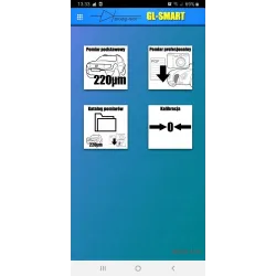 Tester hrúbky farby APLIKÁCIA IOS Android