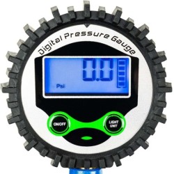 Pistolet do pompowania kół z cyfrowym manometrem