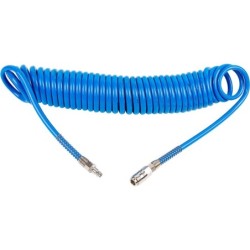 Przewód wąż spiralny pneumatyczny poliuretanowy 8X5MM 10 M Corona
