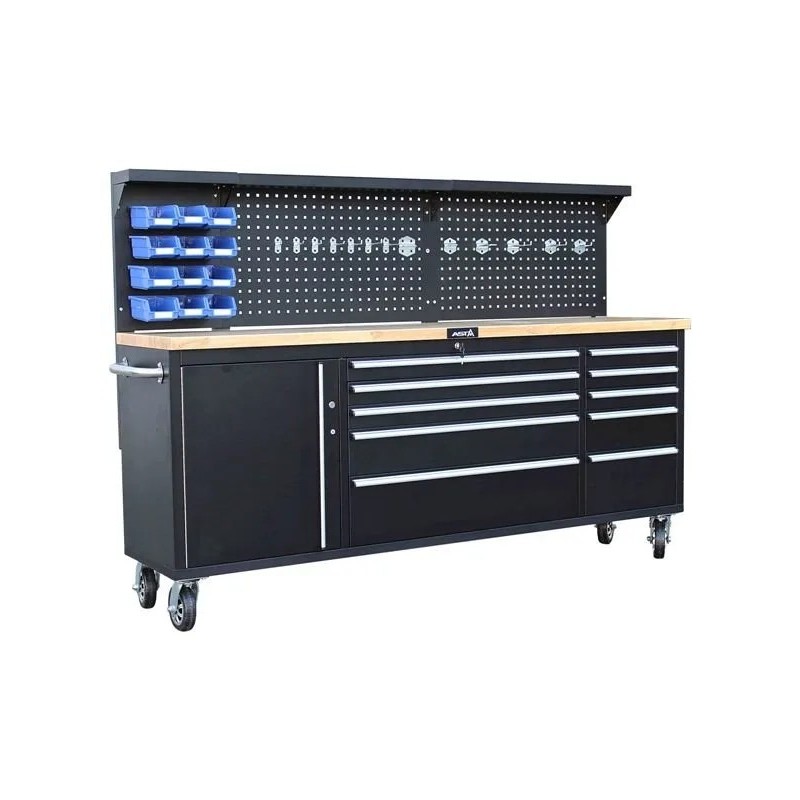 Stół warsztatowy mobilny wózek narzędziowy szafka Asta