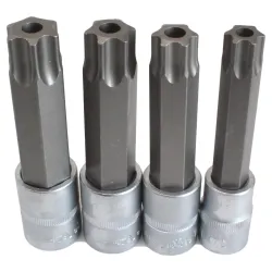Klucze nasadki TORX z otworem TX70 - TX100 Asta