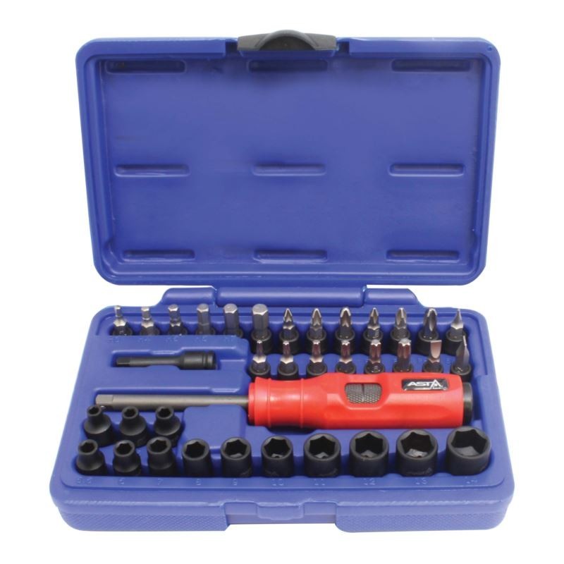 Zestaw bity i nasadki udarowe 1 4 37 EL ASTA