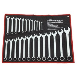 Zestaw kluczy płasko-oczkowych 6-32 mm 25 el.