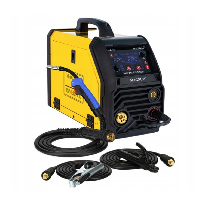 Spawarka inwerterowa migomat MIG 213 Synergia 40-200A 230V Magnum