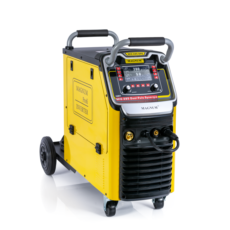 Spawarka migomat Magnum MIG 280A Dual Puls Synergia 2T 4T Pamięc programów