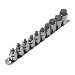 Klucze nasadowe IMBUS HEX niskoprofilowe 3/8 " - 1/2 " Calowe Satra