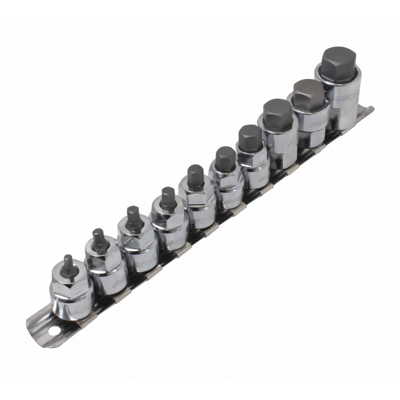 Klucze nasadowe IMBUS HEX niskoprofilowe 3 8 - 1 2 Calowe Satra