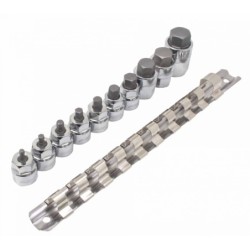 Klucze nasadowe IMBUS HEX niskoprofilowe 3/8 " - 1/2 " Calowe Satra