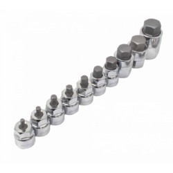 Klucze nasadowe IMBUS HEX niskoprofilowe 3/8 " - 1/2 " Calowe Satra