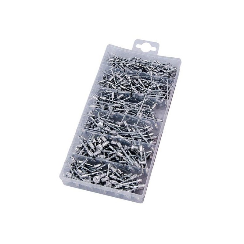 Zestaw nitów nity aluminiowe Zrywalne 400 szt Neilsen