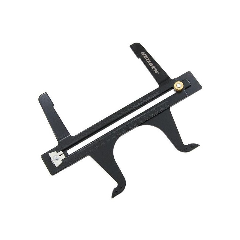 Suwmiarka do pomiaru zużycia bębnów hamulcowych tarcz Neilsen