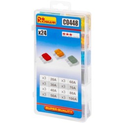 Bezpieczniki samochodowe MAXI 20 - 100A 24 EL