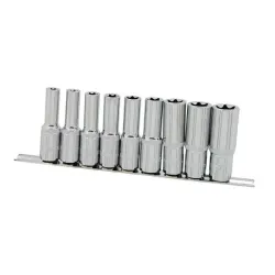Торцеві ключі E TORX довгі E10 - E24 1/2"