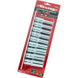 Торцеві ключі E TORX довгі E10 - E24 1/2"
