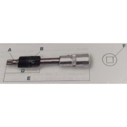 Klucz nasadka do alternatora spline M10 31 zębów Audi Ford Mercedes Seat VW