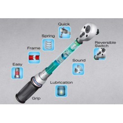 Klucz dynamometryczny 1/2'' 80-400Nm Dwukierunkowy KING TONY