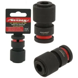 Adaptér na rázový kľúč pre bity 11MM HEX 1/2 "