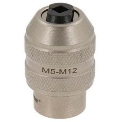 Uchwyt pokrętło do gwintowników wkrętaków na grzechotkę M5-M12 3/8 Neilsen