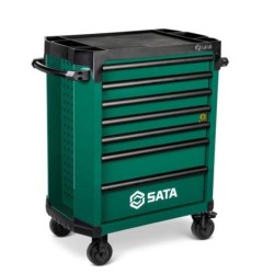 SATA Wózek narzędziowy szafka warsztatowa 7 szuflad 299 el PRO