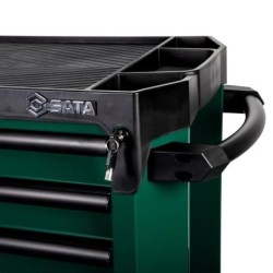 SATA Wózek narzędziowy szafka warsztatowa 7 szuflad 299 el PRO