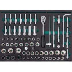 Sata Wózek narzędziowy szafka narzędziowa 7 szuflad 407 el