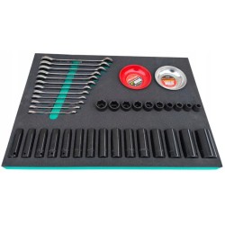 Sata Wózek narzędziowy szafka narzędziowa 7 szuflad 407 el