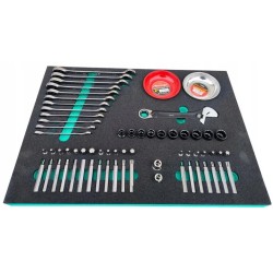 Sata Wózek narzędziowy szafka narzędziowa 7 szuflad 433 el