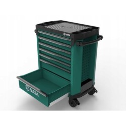 SATA Wózek narzędziowy szafka warsztatowa 7 szuflad PRO 364 el