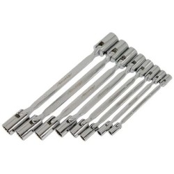 Klucze nasadowe przegubowe zestaw kluczy nasadowych przegubowych Nielsen Dwustronne