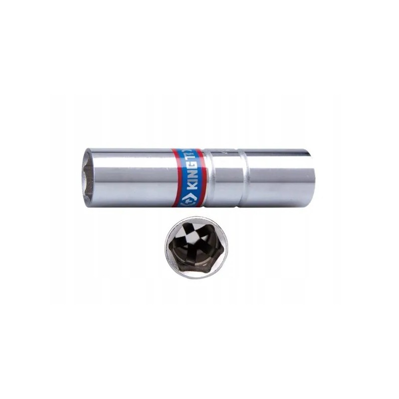 Nasadka klucz nasadowy do świec 1 2 14 mm 6 kątna King TONY