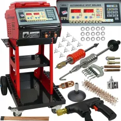 Zgrzewarka do blach SPOTTER TECNO 8000 400V Wózek IDEAL