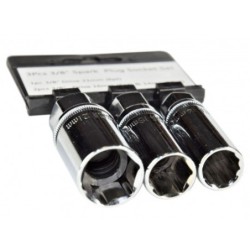 Nasadki klucze nasadowe do świec 14 16 21mm Zestaw kluczy 3 el.