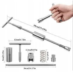 PDR car body dent extraction set with Magnus lamp