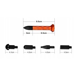 Zestaw do wyciągania wgnieceń wgniotek karoserii PDR z lampą Magnus