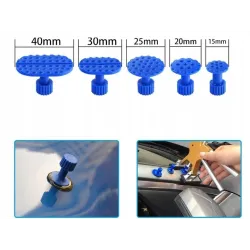 PDR car body dent extraction set with Magnus lamp